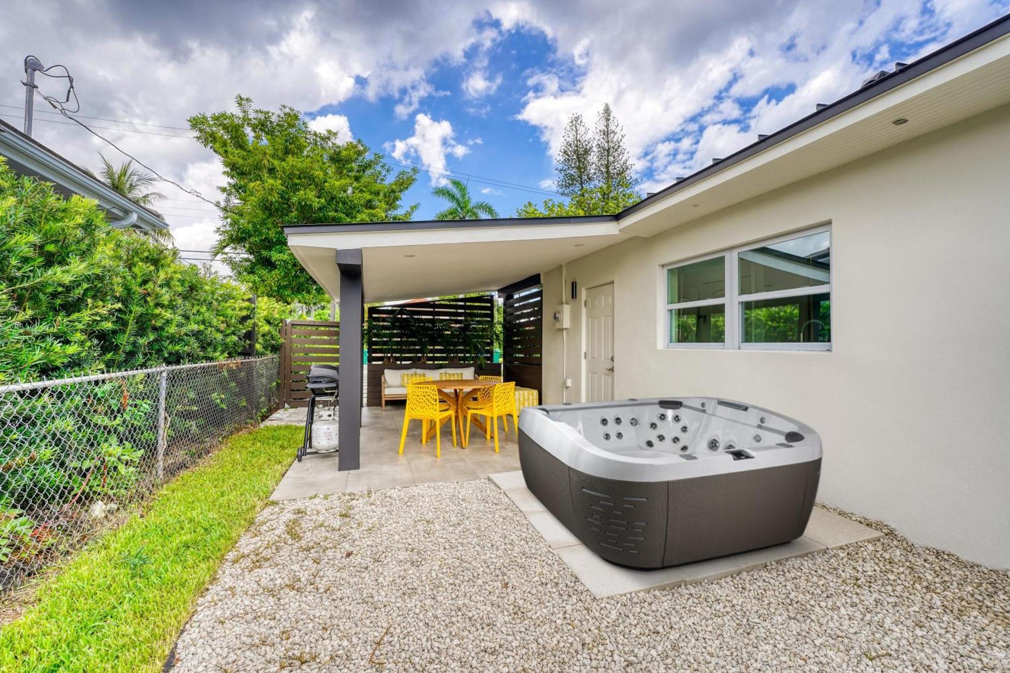 Casa Ana - Cozy Space Hot Tub And Large Fenced Yard Vila Miami Exterior foto